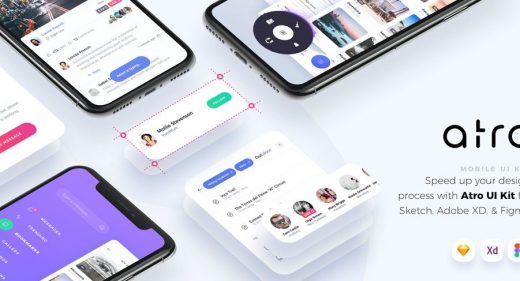 Atro – Figma UI kit (Premium)