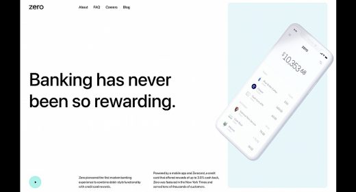 Banking Figma homepage template