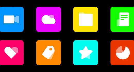 Colorful icons Figma freebie