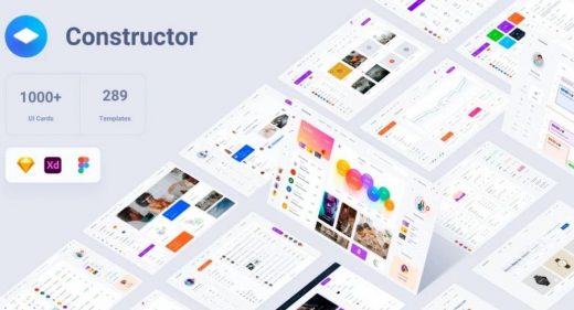 Constructor Multipurpose UI Kit for Figma