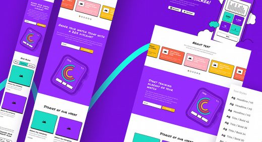 EasyFrame - Free Figma wireframe kit