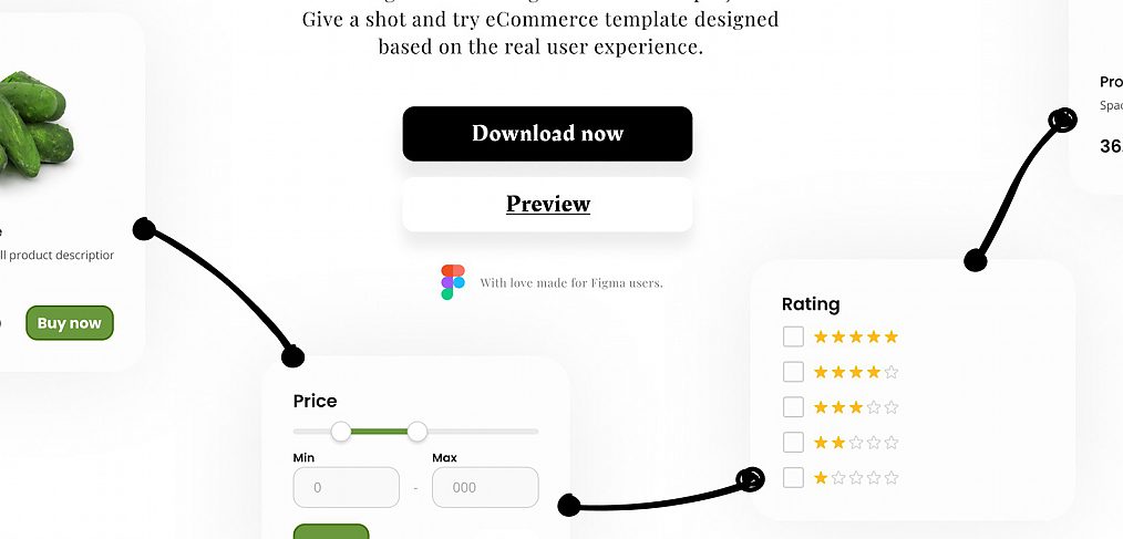 eCommerce Figma template kit