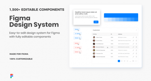 Massive Figma Premium Design System