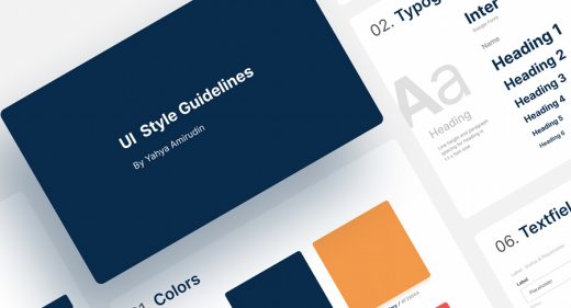 Figma free styleguide template