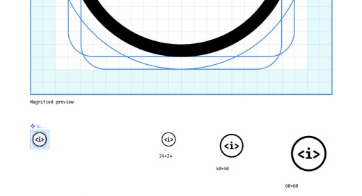 Figma icon creation template