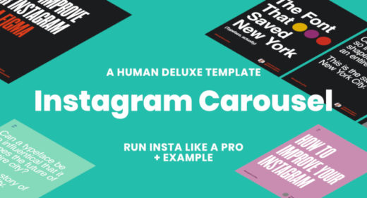 Figma Instagram carousel template