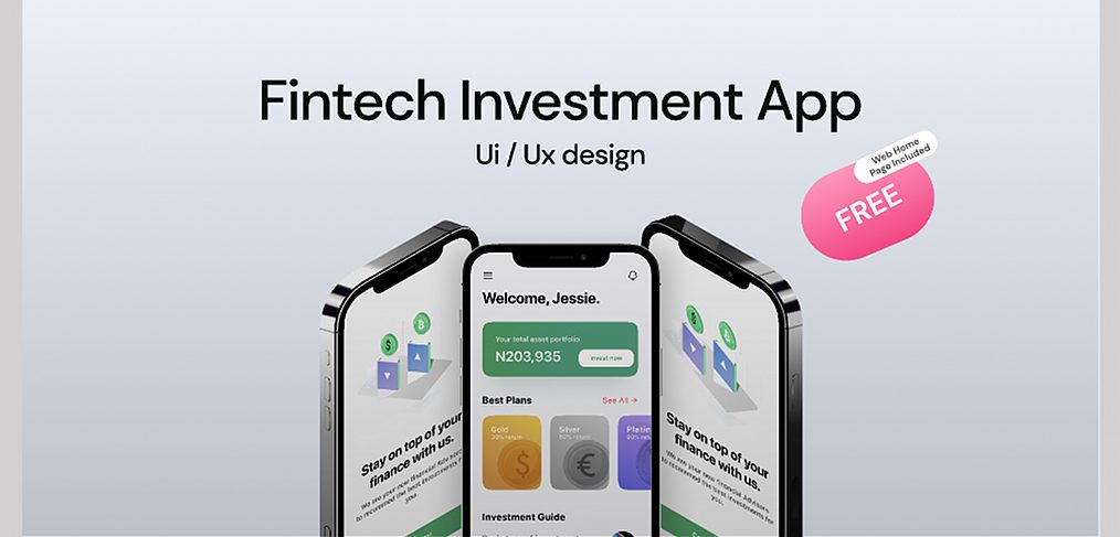 Figma investment app template