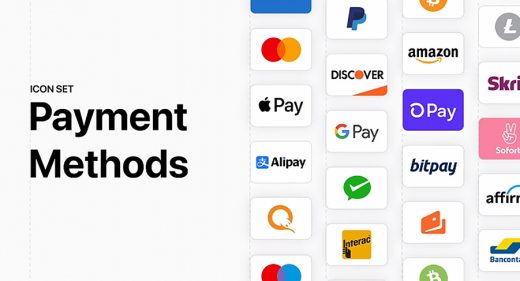 Figma payment methods icon set