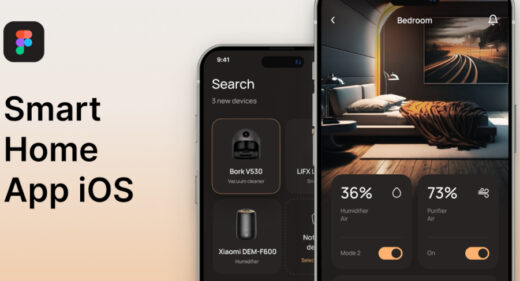 Figma smart home app template