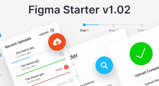 Figma starter free UI kit