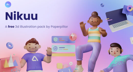 Free 3D Figma illustration pack