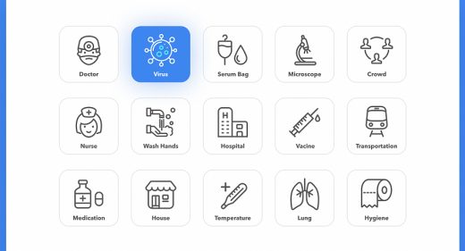 Free Figma health and Covid icons