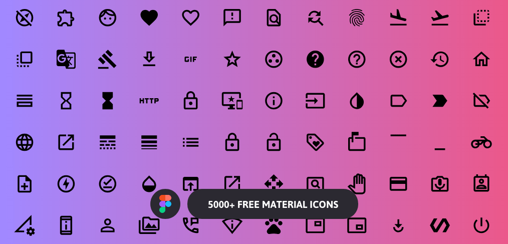 free figma material icons