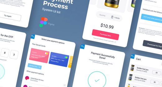 Free Figma payment UI kit