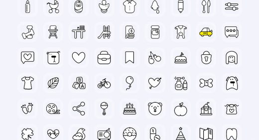 Free kids Figma icons