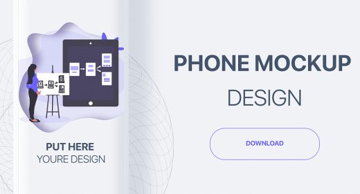 Generic phone mockup for Figma