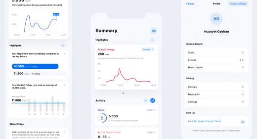 Health app Figma UI kit