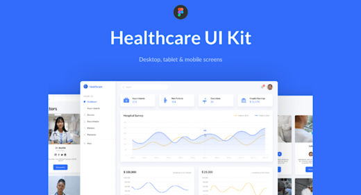 Healthcare Figma Dashboard Template