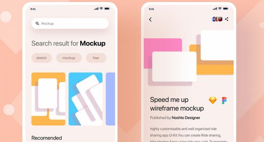 iOS app Figma concept