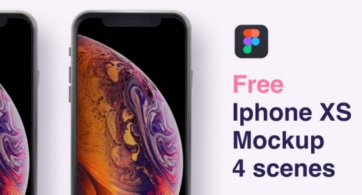 iPhone XS free Figma mockups