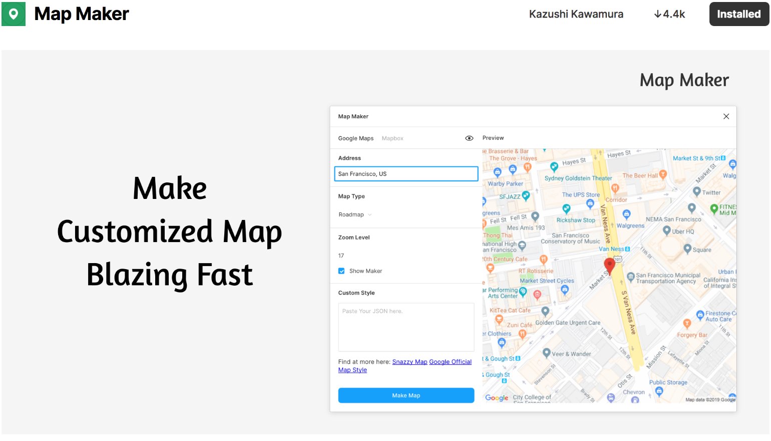 Map Maker Figma Plugin