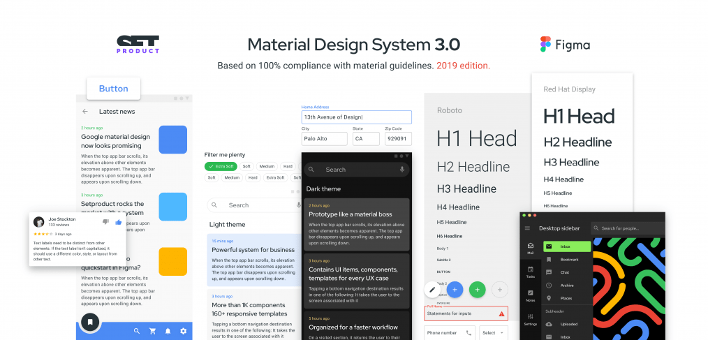 Material Design System 3 Figma