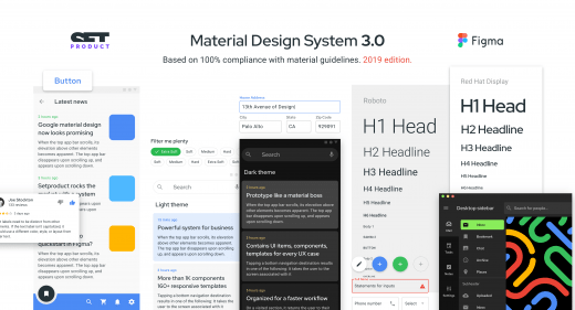 Material Design System 3 Figma