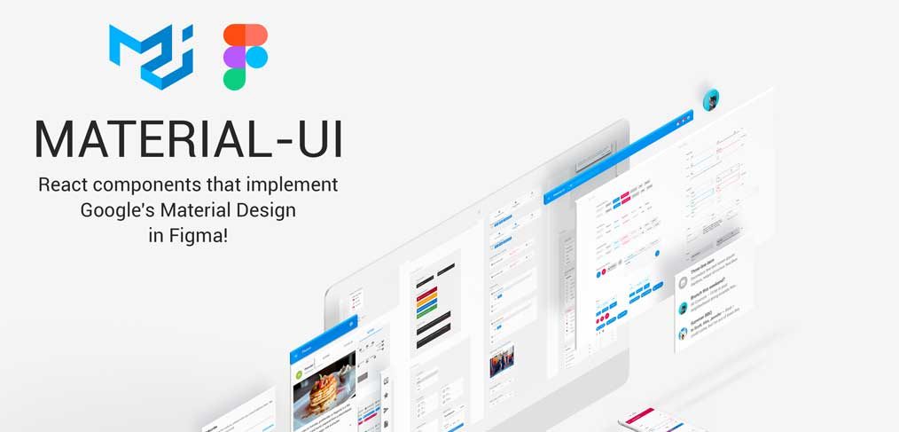 Material React components in Figma
