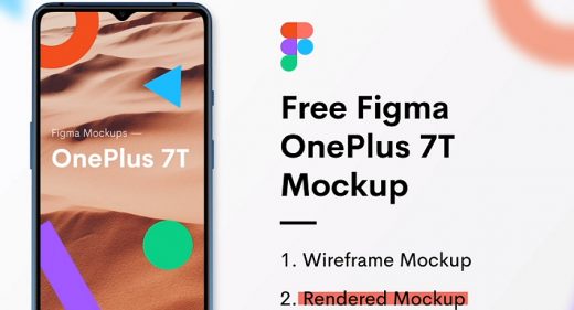 OnePlus 7T Figma mockup