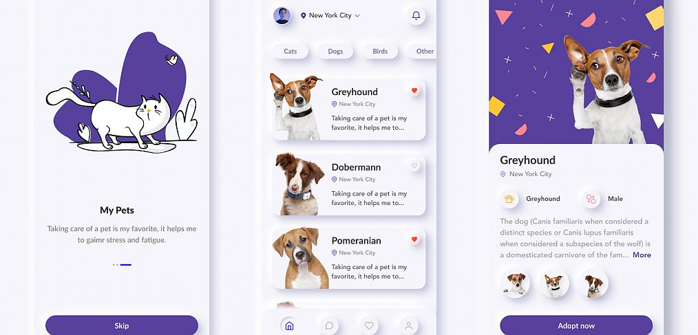 pet-adoption-figma-mobile-template