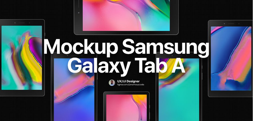 Samsumg Galaxy Tab A Figma Mockup