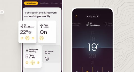 Smart home animated Figma app