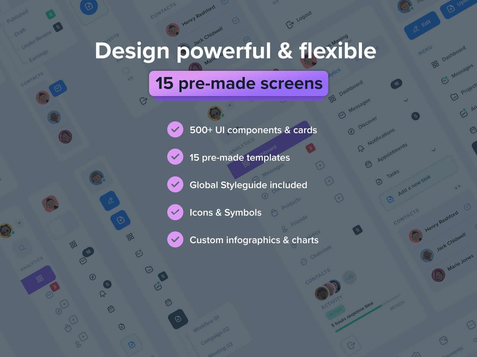 UI Creator - Premium Figma UI kit 5