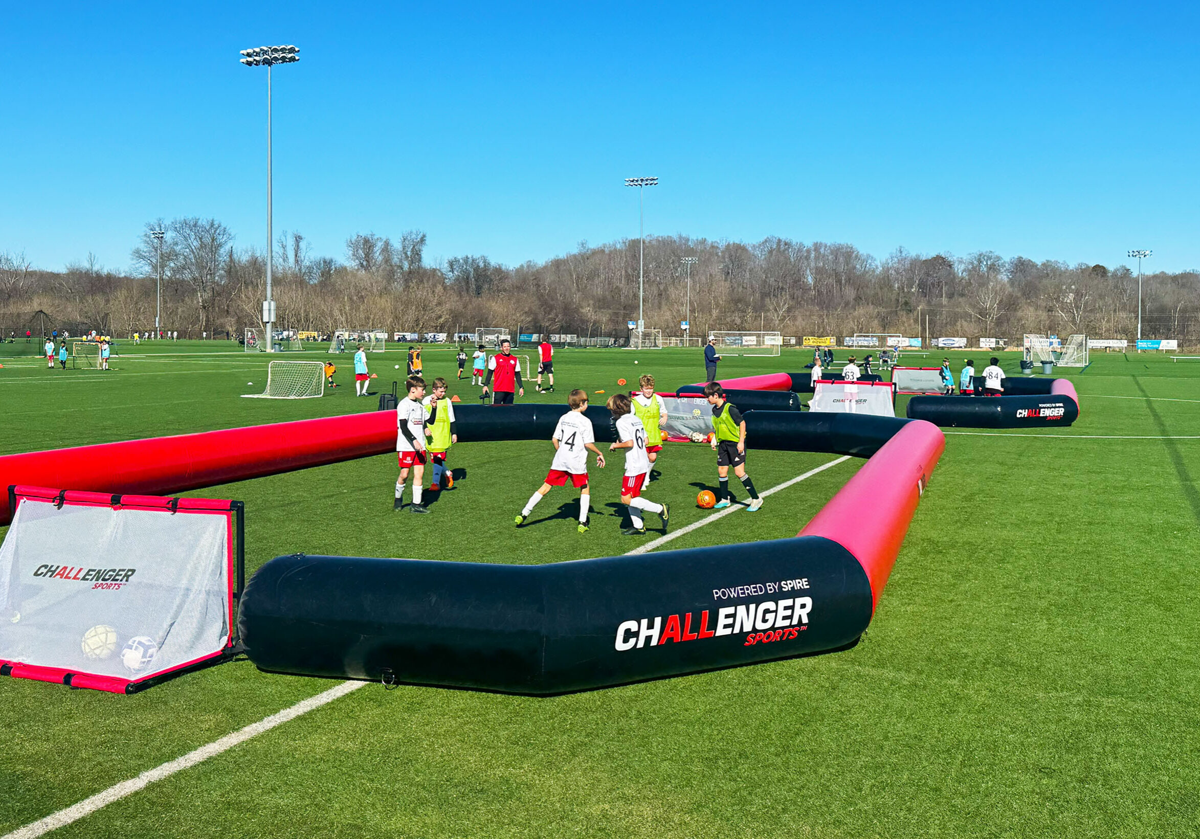 3v3 Showdown Inflatable Fields Creative Skills #1 3v3 Showdown Inflatable Fields Creative Skills