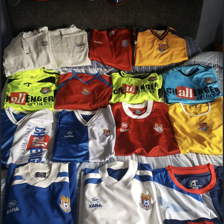 Challenger Sports Camp Jerseys throughout the years Challenger Sports Camp Jerseys throughout the years