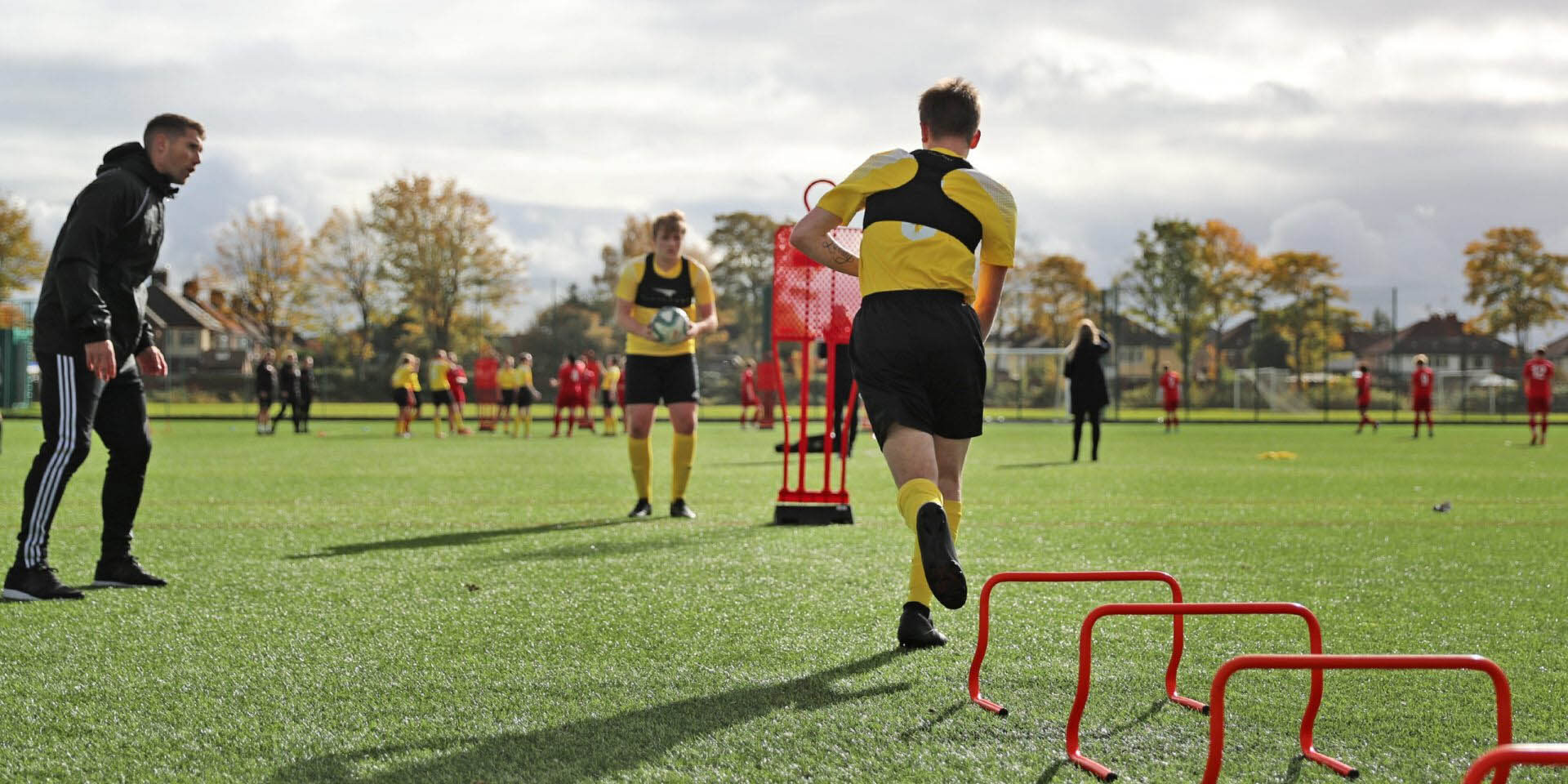 Steven Gerrard Academy Player Running Steven Gerrard Academy Player Running